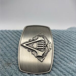 Ubisoft Assassin's Creed III Logo Metal Belt Buckle Video Game Merchandise
